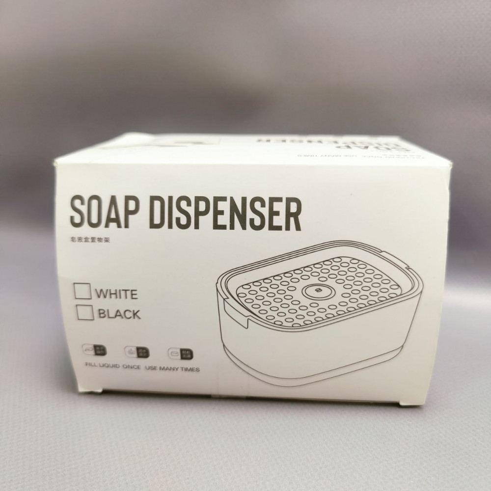 Диспенсер для моющего средства и губки Soap Dispenser / Дозатор на кухню с губкой 2в1 - фото 3 - id-p207135008