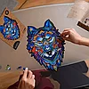 Пазл от Unidragon Величественный Волк M, 24х33 см, 185 деталей, фото 2