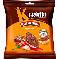 Гренки Кириешки со вкусом Аджика и соусом Heinz Сальса жгуче-острым 70г