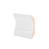 Плинтус потолочный МДФ грунтованный под покраску К 1.97.20 Ликорн 69х69 мм, фото 3