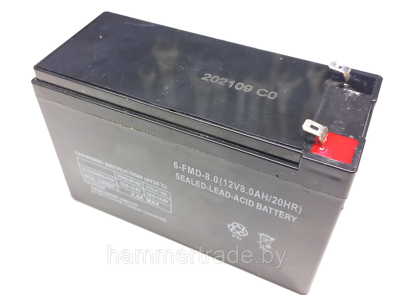Батарея аккумуляторная 12V, 8 А/ч для опрыскивателя Patriot PT-16AC-1 ...