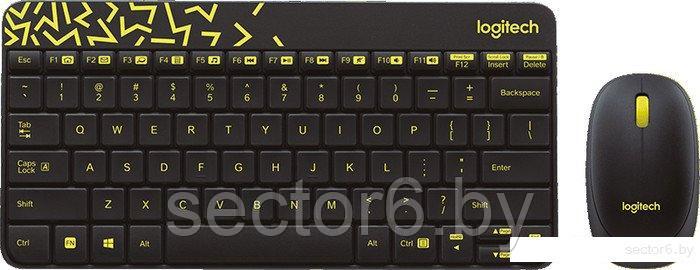 Мышь + клавиатура Logitech MK240 Nano [920-008213]