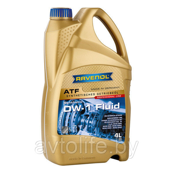 Трансмиссионное масло Ravenol ATF DW-1 Fluid 4л