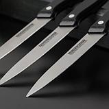Набор кухонных ножей «Ночь», 3 предмета, цвет чёрный, фото 2