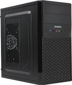 Корпус Minitower ExeGate QA-413U-XP350 (mATX, БП XP350 с вент. 12см, 3*USB+1*USB3.0, аудио, черный)