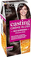 L'Oreal Paris Casting Creme Gloss 300 Двойной Эспрессо Крем-краска без аммиака стойкая для окрашивания волос