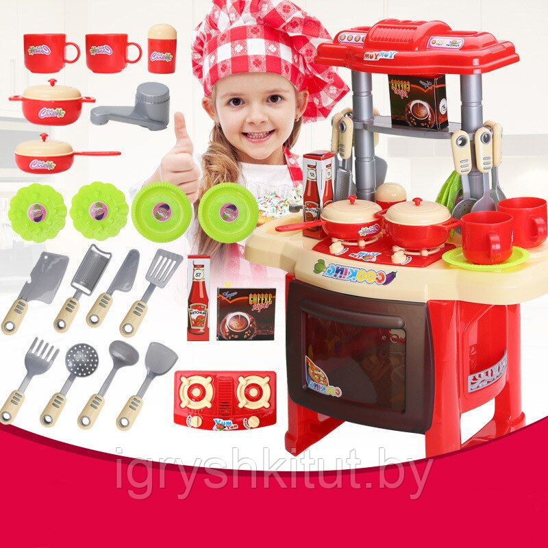 Детский игровой набор Кухня, свет, звук - фото 2 - id-p207298944