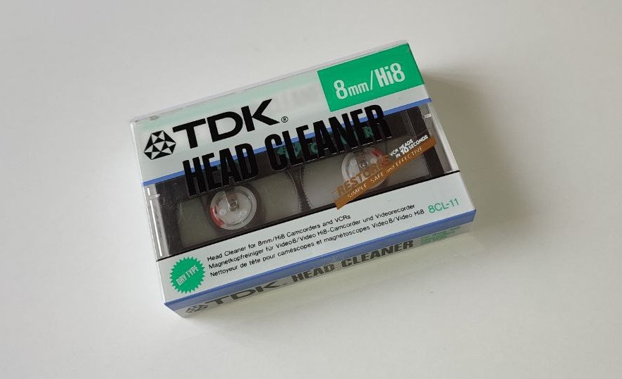 Чистящая видеокассета Hi8/8mm/Video8 - TDK 8CL-11 Head Cleaner (для аналоговых видеокамер) - фото 2 - id-p207309888