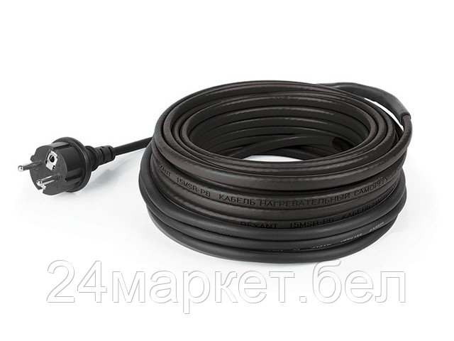 Саморегулирующийся кабель Rexant Power Line 30SRL-2CR 2 м 60 Вт