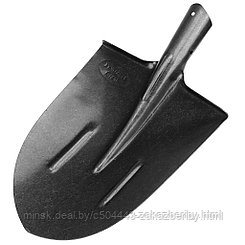 Лопата штыковая из рельсовой стали, универсальная, с ребрами жесткости, без черенка, тулейка д4см,