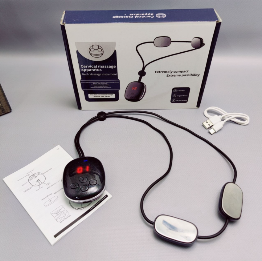 Электрический импульсный миостимулятор-массажер для шеи Cervical Massage Apparatus - фото 8 - id-p207330844