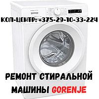 Ремонт стиральной машины автомат Gorenje в Минске и Минском районе