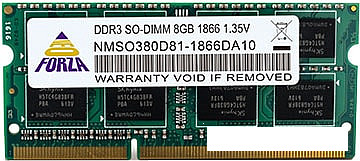 Оперативная память Neo Forza 8GB DDR3 SODIMM PC3-12800 NMSO380D81-1600DA10 - фото 1 - id-p207333145