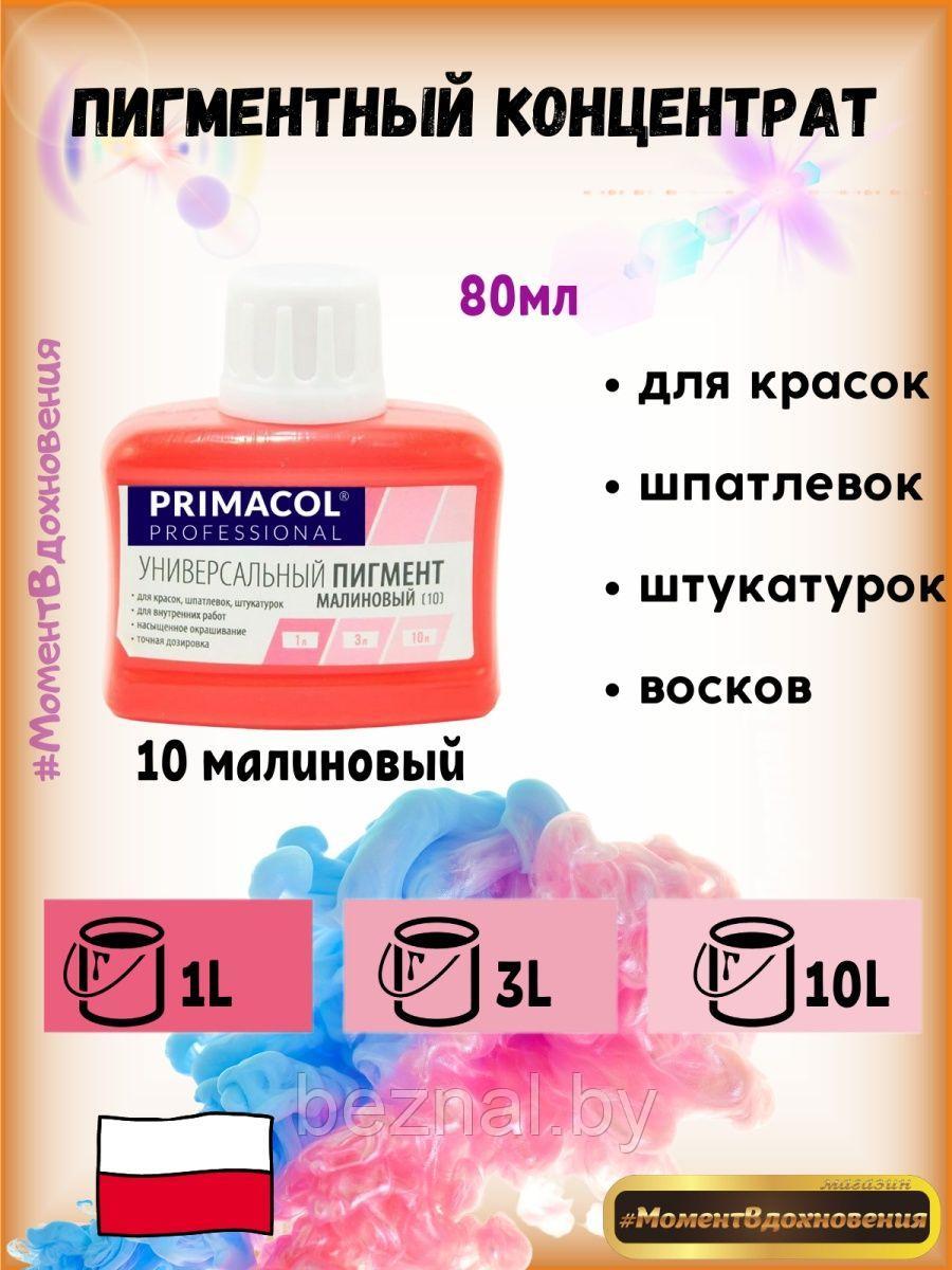 Колеры для краски Primacol 80мл 1шт 10 малиновый - фото 1 - id-p207333733