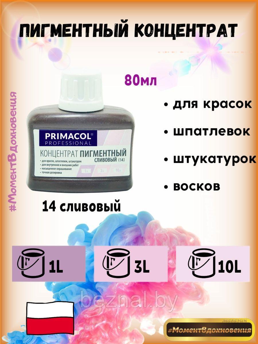 Колеры для краски Primacol 80мл 1шт 14 сливовый - фото 1 - id-p207333857