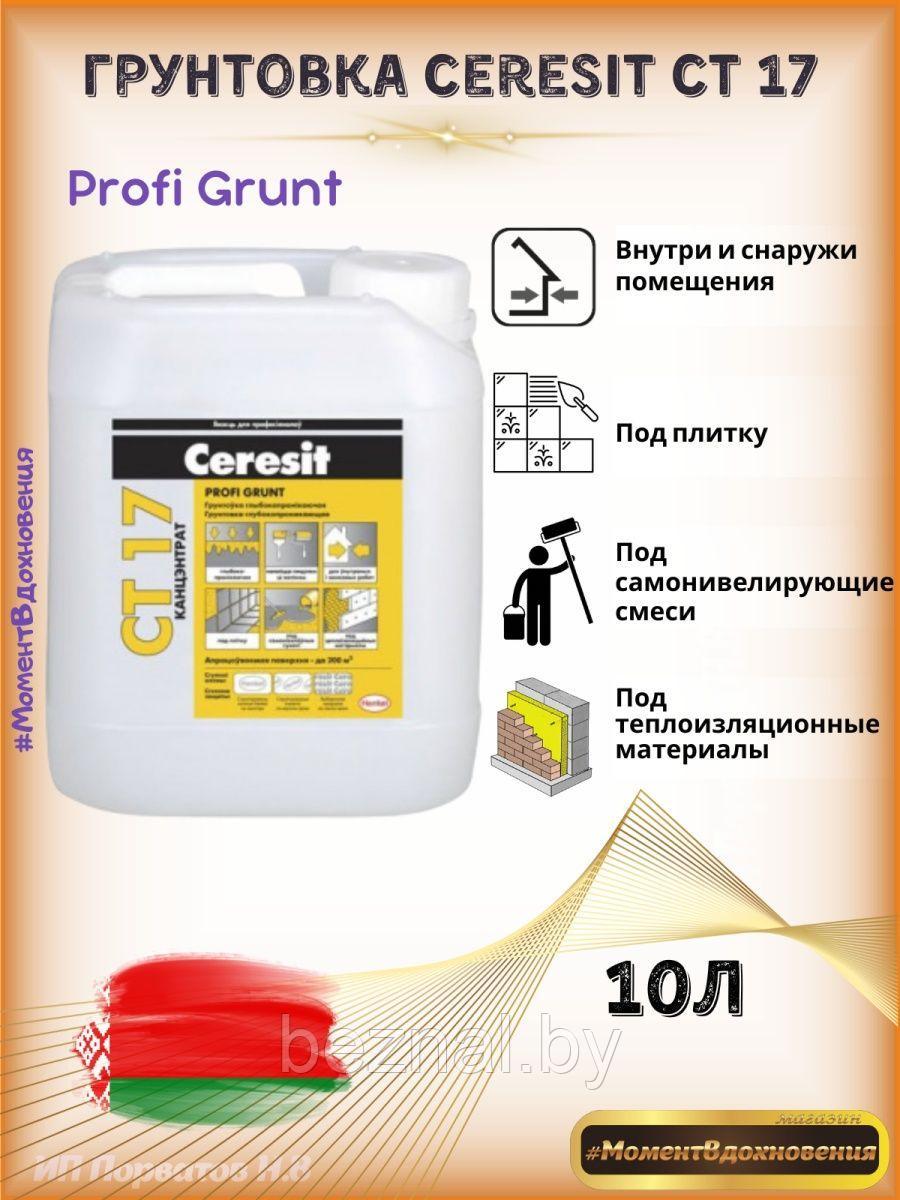 Грунтовка Ceresit CT 17 - фото 1 - id-p207333885