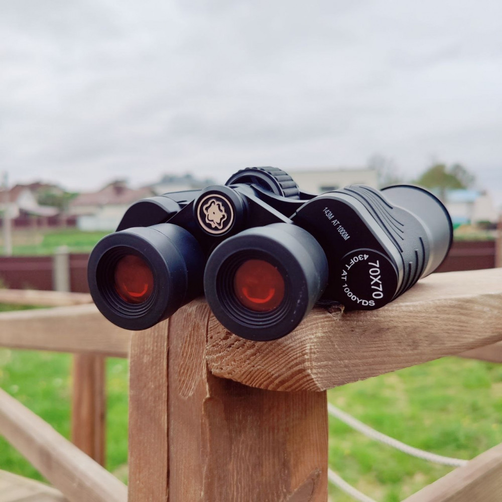 Бинокль ударопрочный Binoculars 70×70 430FT AT 1000YDS - фото 2 - id-p207334545