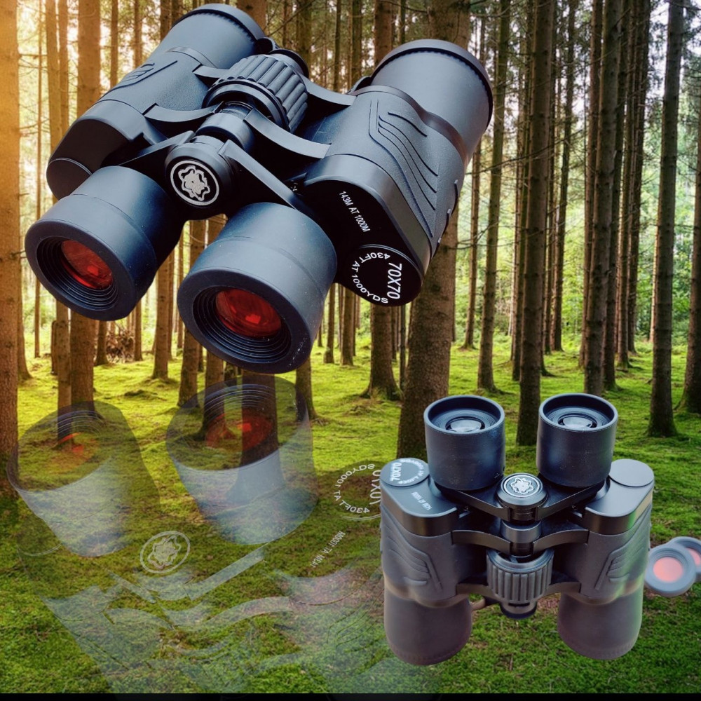Бинокль ударопрочный Binoculars 70×70 430FT AT 1000YDS - фото 1 - id-p207334545