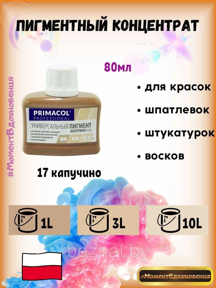 Колеры для краски Primacol 80мл 1шт 17 капучино - фото 1 - id-p207334083