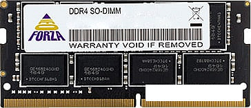 Оперативная память Neo Forza 8GB DDR4 SODIMM PC4-21300 NMSO480E82-2666EA10