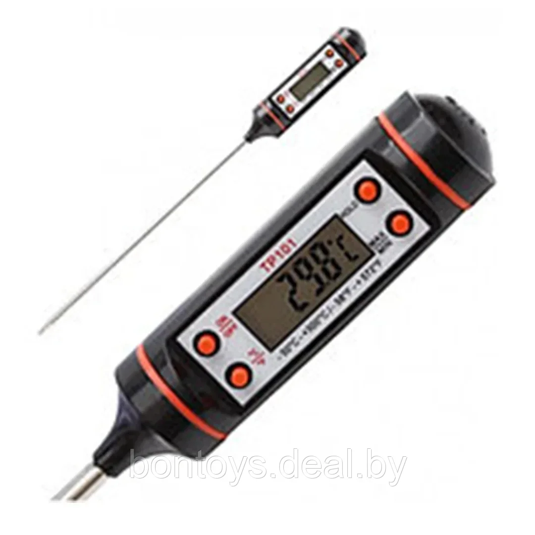 Цифровой термометр кухонный для пищи / Кулинарный термометр / Термометр с иглой