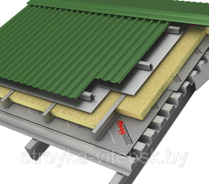 Пароизоляция Ондутис Смарт RV для кровли с металлическим покрытием, плоских крыш, влажных помещений, зданий - фото 5 - id-p28862606