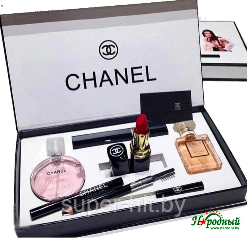 Подарочный набор Chanel 5 в 1