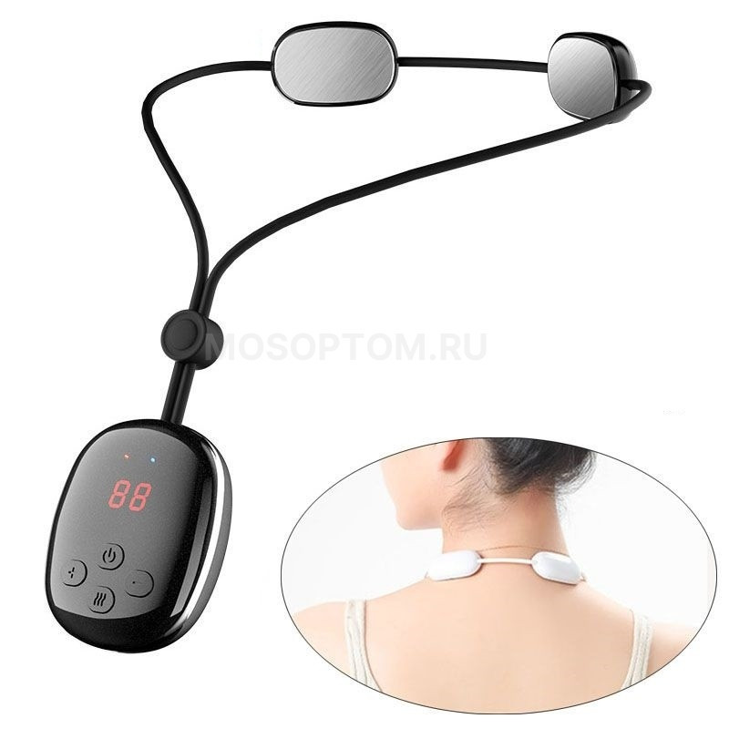 Электрический импульсный миостимулятор-массажер для шеи Cervical Massage Apparatus (5 режимов массажа, 15 - фото 10 - id-p207345026