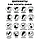 Шарф - труба на лицо Neck Gaiter / Универсальный бафф 16 вариантов ношения / Снуд / Бандана Хаки, фото 6