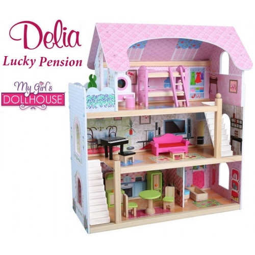 Кукольный домик Lucky Pension Delia doll house 4110