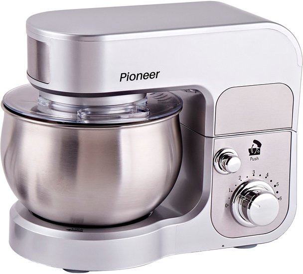 Миксер стационарный Pioneer MX323 (серебристый),silver - фото 1 - id-p207266834