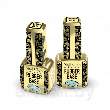 Базовое покрытие Nail Club для ногтей RUBBER BASE, 18мл - фото 1 - id-p207350691