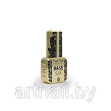 Базовый гель Nail Club для ногтей BASE 6, 18мл