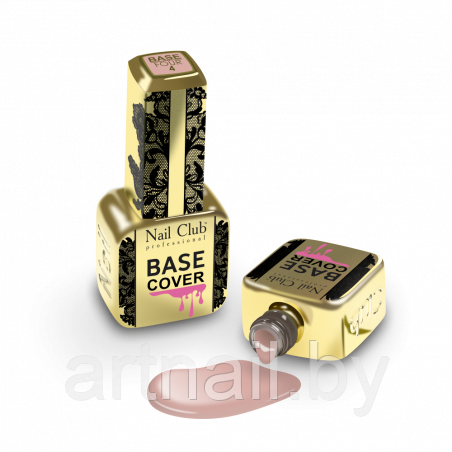Камуфлирующее базовое покрытие Nail Club для ногтей BASE COVER FOUR 4, 18мл