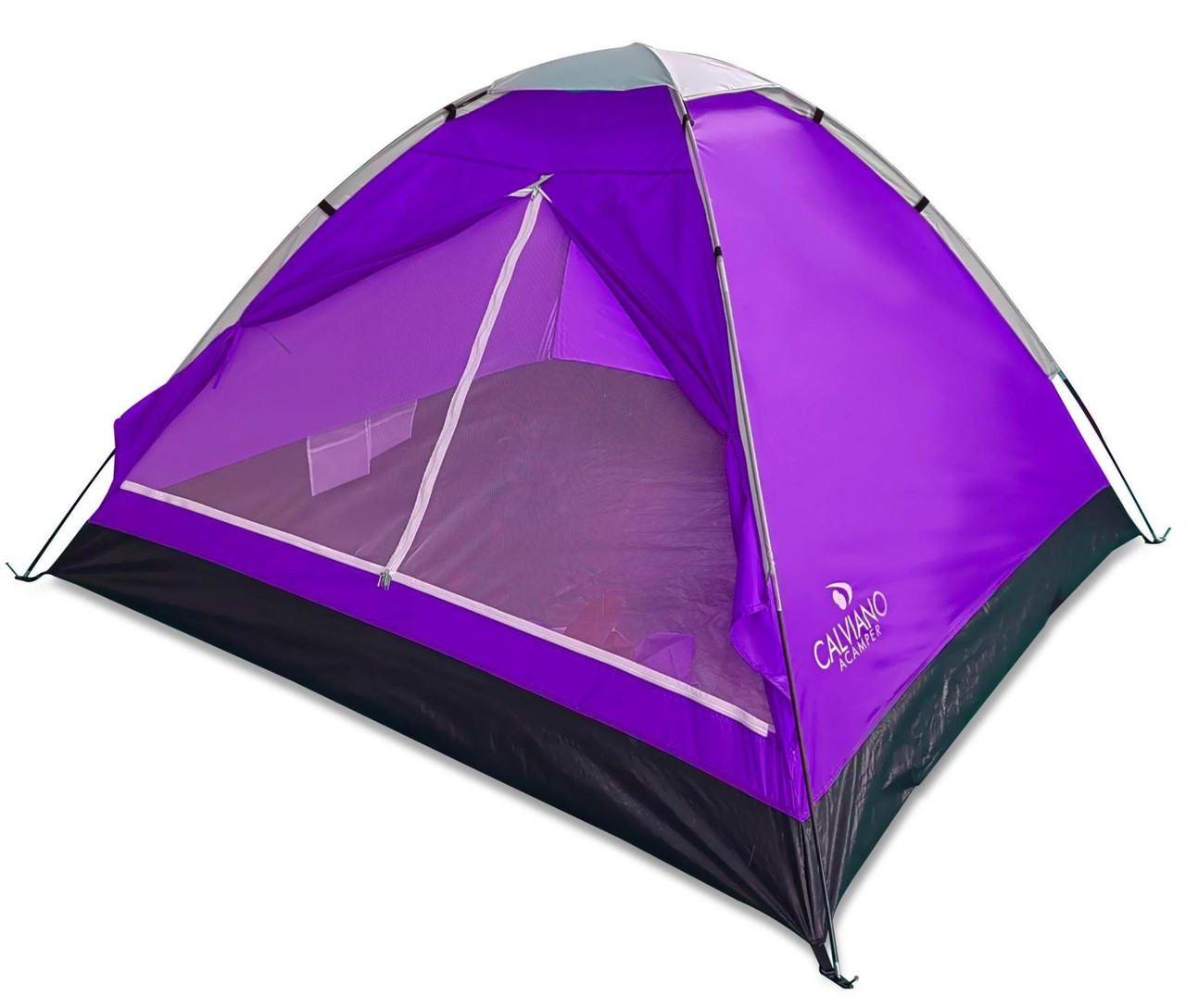 Палатка ACAMPER Domepack 2-х местная 2500 мм purple - фото 1 - id-p205930089