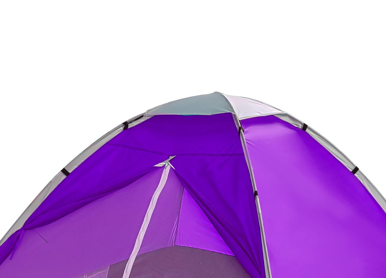 Палатка ACAMPER Domepack 2-х местная 2500 мм purple - фото 2 - id-p205930089