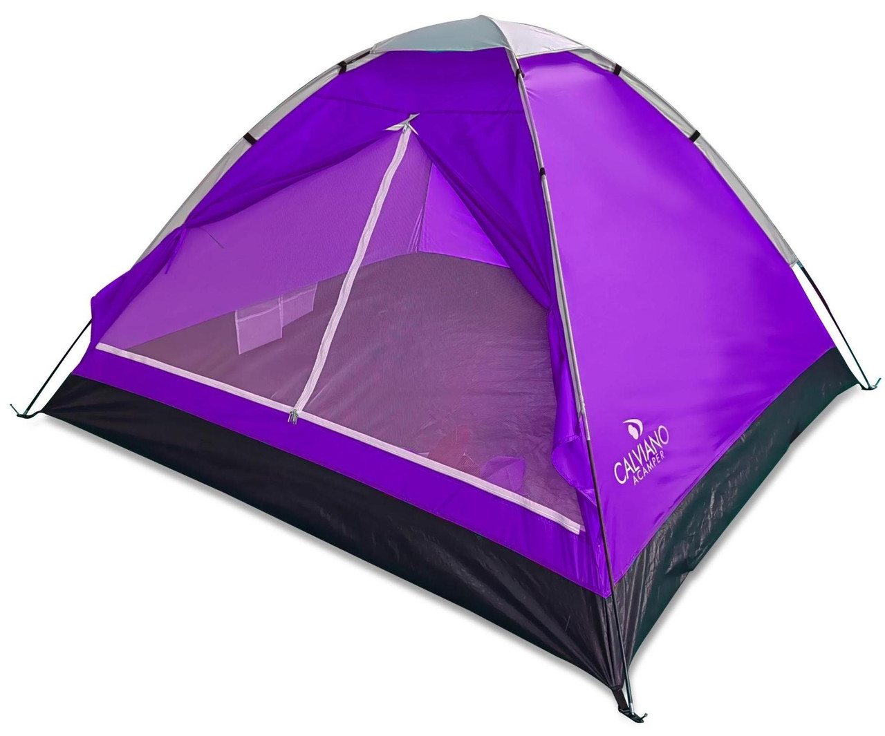 Палатка ACAMPER Domepack 4-х местная 2500 мм purple - фото 1 - id-p205930092