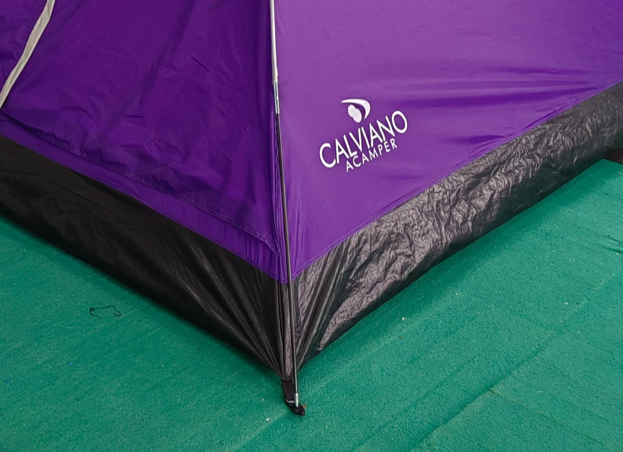 Палатка ACAMPER Domepack 4-х местная 2500 мм purple - фото 4 - id-p205930092