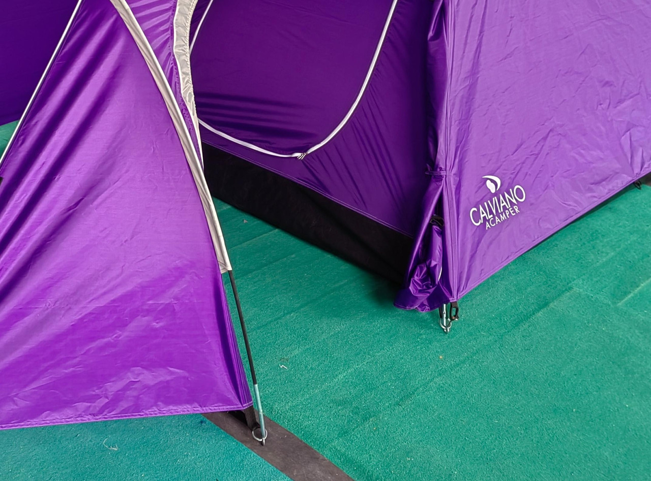 Палатка ACAMPER MONSUN 3 (3-местная 3000 мм/ст) purple - фото 4 - id-p205930095