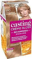 L'Oreal Paris Casting Creme Gloss 810 Светло-Русый Перламутровый Крем-краска без аммиака стойкая для волос