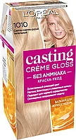 L'Oreal Paris Casting Creme Gloss 1010 Светло-Светло-Русый Пепельный Крем-краска без аммиака стойкая для волос