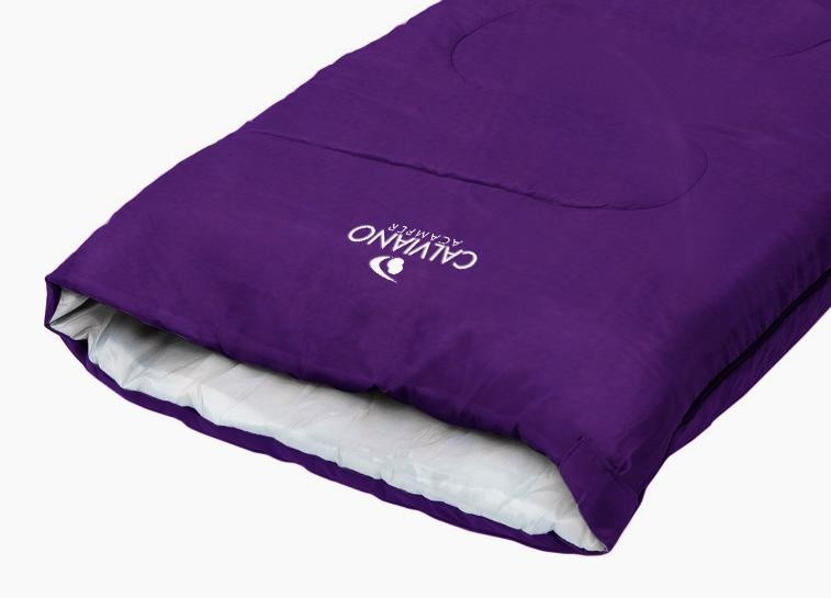 Спальный мешок ACAMPER BRUNI 300г/м2 purple - фото 2 - id-p207347836