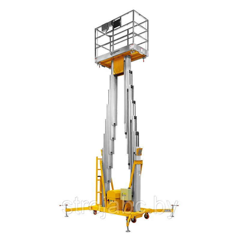 Подъемник мачтовый несамоходный GTWY 10-200S (220В; 200 кг; 10 м) SMARTLIFT - фото 2 - id-p207352214