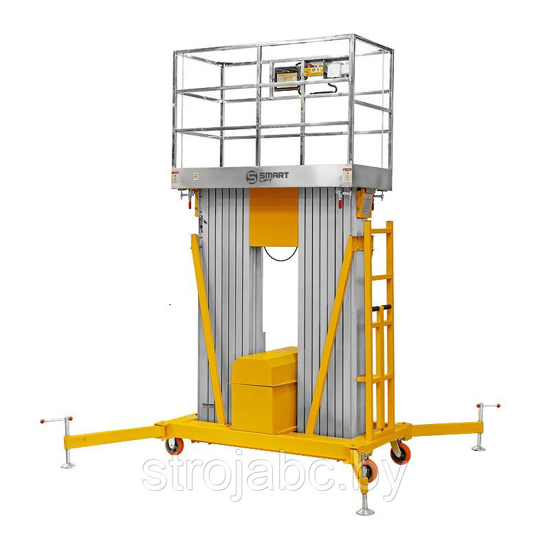 Подъемник мачтовый несамоходный GTWY 10-200S (220В; 200 кг; 10 м) SMARTLIFT - фото 5 - id-p207352214