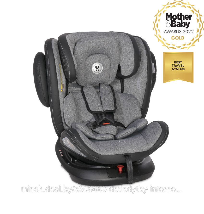 Автокресло 0-36 кг Lorelli Aviator SPS Isofix Black 2023 - фото 4 - id-p207374188