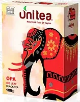 Чай черный крупнолистовой OPA Unitea, пр-во Шри-Ланка 100 г - фото 1 - id-p207374203