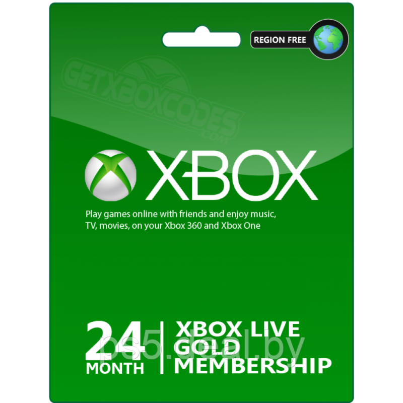 Microsoft Xbox Live 24 месяца - фото 1 - id-p207374249