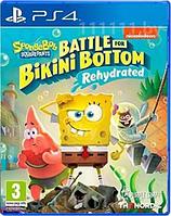 PS4 Уценённый диск обменный фонд SpongeBob для PlayStation 4 \ Губка Боб PS4