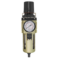 Фильтр-регулятор с индикатором давления для пневмосистем 1/2'' FORSAGE F-AW4000-04, фото 3