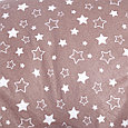 Подушка для беременных BAMBOLA U-3м, Звёзды белые на кофейном, фото 2